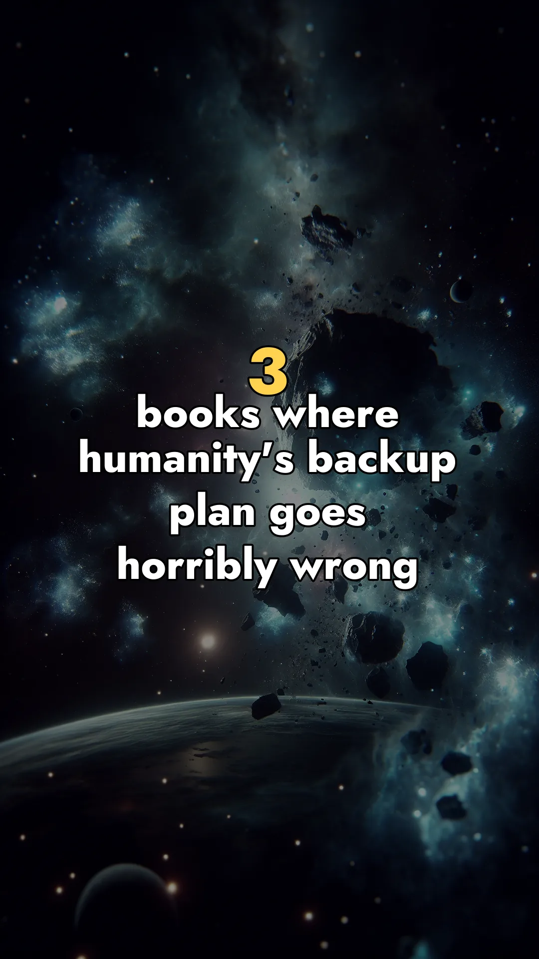 Sci-fi book trailer example